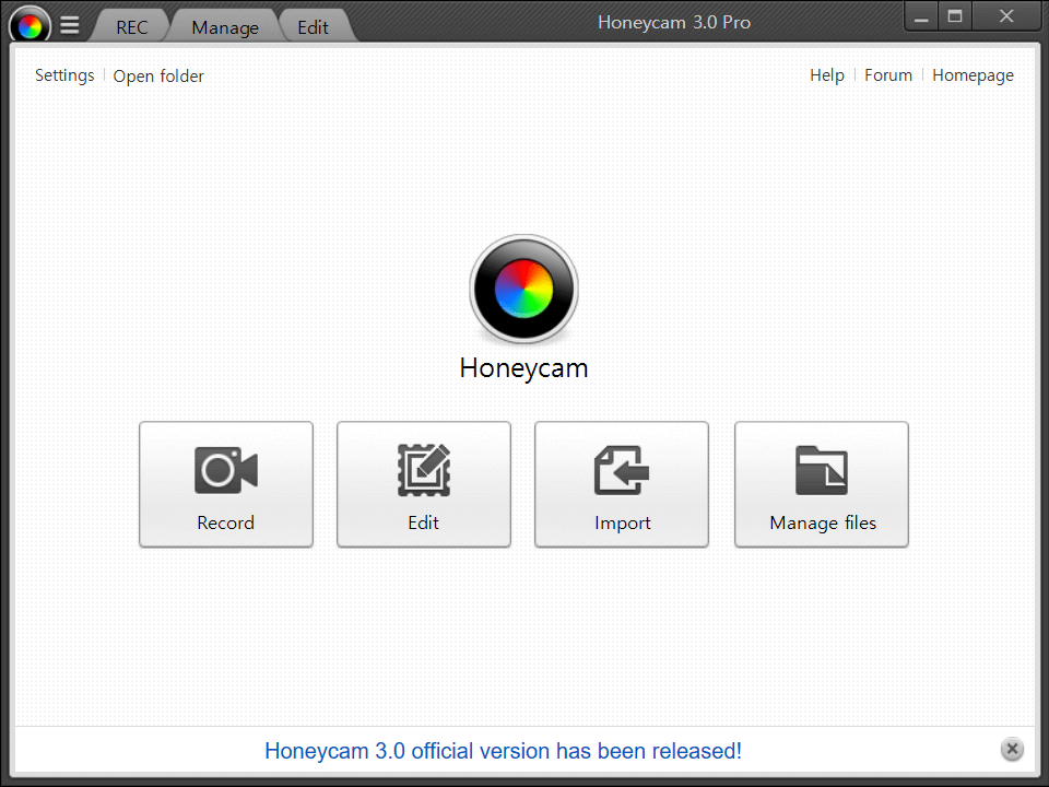 Honeycam Screenshot