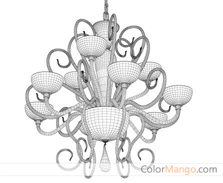 KStudio Murano glass chandelier Screenshot