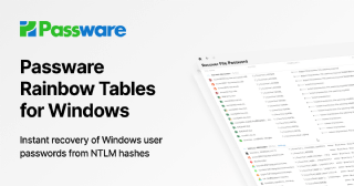 Passware Rainbow Tables for Windows Discount Coupon Code