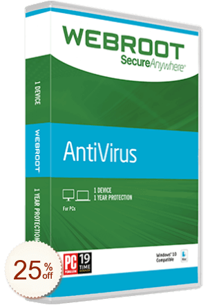 Webroot AntiVirus Discount Coupon Code