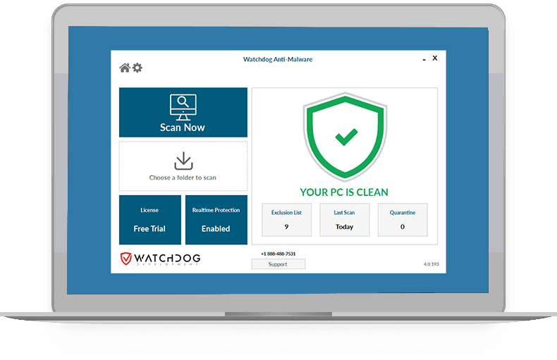 Watchdog Anti-Malware Screenshot