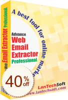 Advance Web Email Extractor Professional Code coupon de réduction