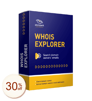 Atomic Whois Explorer Discount Coupon Code