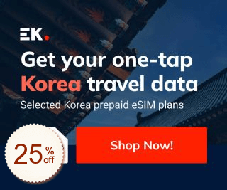 ESIM KOREA Code coupon de réduction
