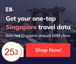ESIM SINGAPORE Code coupon de réduction