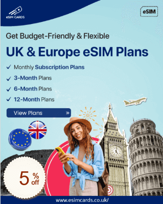 esimcards Code coupon de réduction