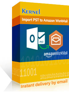 Kernel Import PST to Amazon WorkMail Boxshot