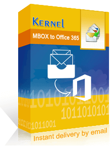 Kernel MBOX to Office 365 Boxshot