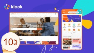 Klook Code coupon de réduction