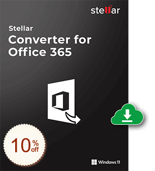 Stellar Converter for Office 365 Code coupon de réduction