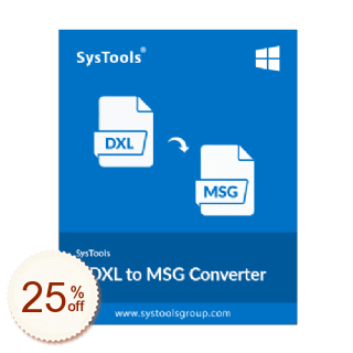 SysTools DXL Converter Discount Coupon Code