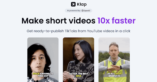 Klap Screenshot