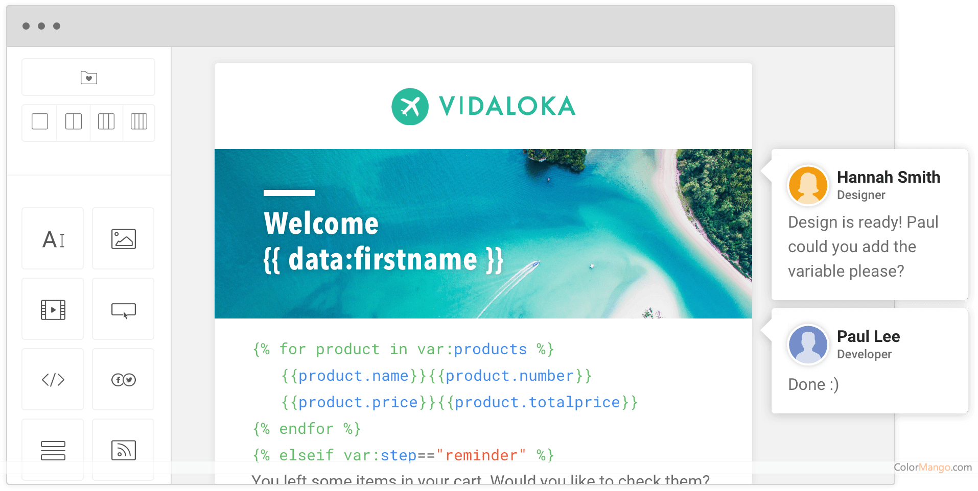 Mailjet Screenshot