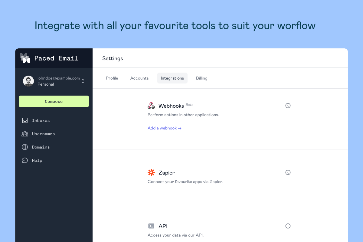 Paced Email Discount Coupon Code