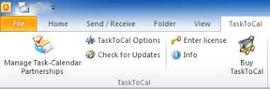 TaskToCal for Outlook Screenshot