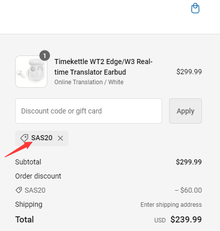 Timekettle Discount