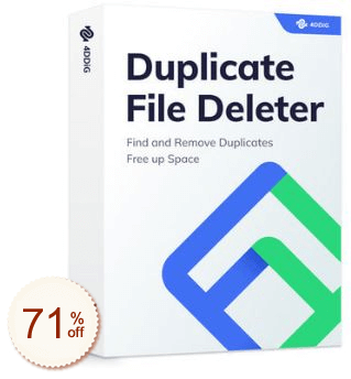 4DDiG Duplicate File Deleter Code coupon de réduction