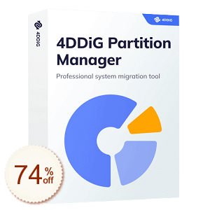 4DDiG Partition Manager Discount Coupon Code