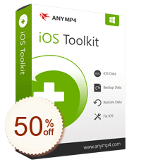 AnyMP4 iPhone Donnée Récupération Code coupon de réduction