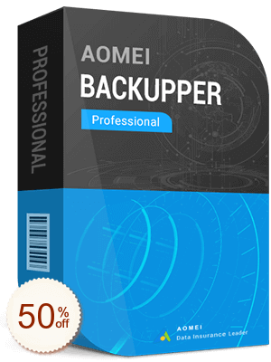 AOMEI Backupper Professional Code coupon de réduction