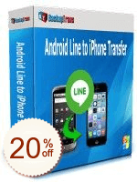 Backuptrans Android Line to iPhone Transfer Code coupon de réduction