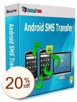 Backuptrans Android SMS Transfer Code coupon de réduction
