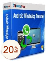 Backuptrans Android WhatsApp Transfer Code coupon de réduction