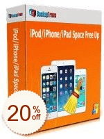 Backuptrans iPod/iPhone/iPad Space Free Up Code coupon de réduction
