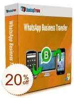 Backuptrans WhatsApp Business Transfer Code coupon de réduction