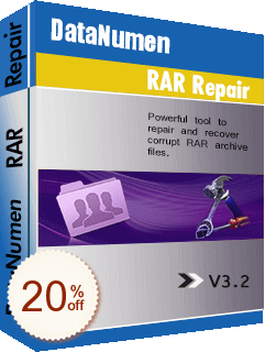 DataNumen RAR Repair Code coupon de réduction