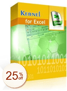 Kernel for Excel Repair Code coupon de réduction