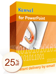 Kernel for PowerPoint Repair Discount Coupon Code