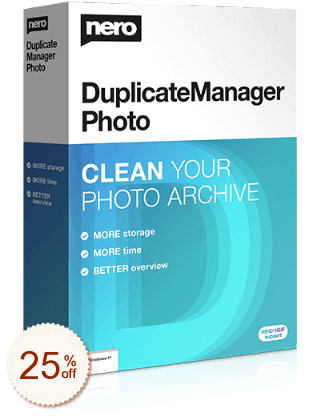 Nero DuplicateManager Photo Discount Coupon Code