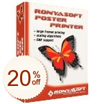 RonyaSoft Poster Printer Discount Coupon Code