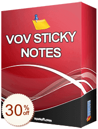 Vov Sticky Notes Discount Coupon Code
