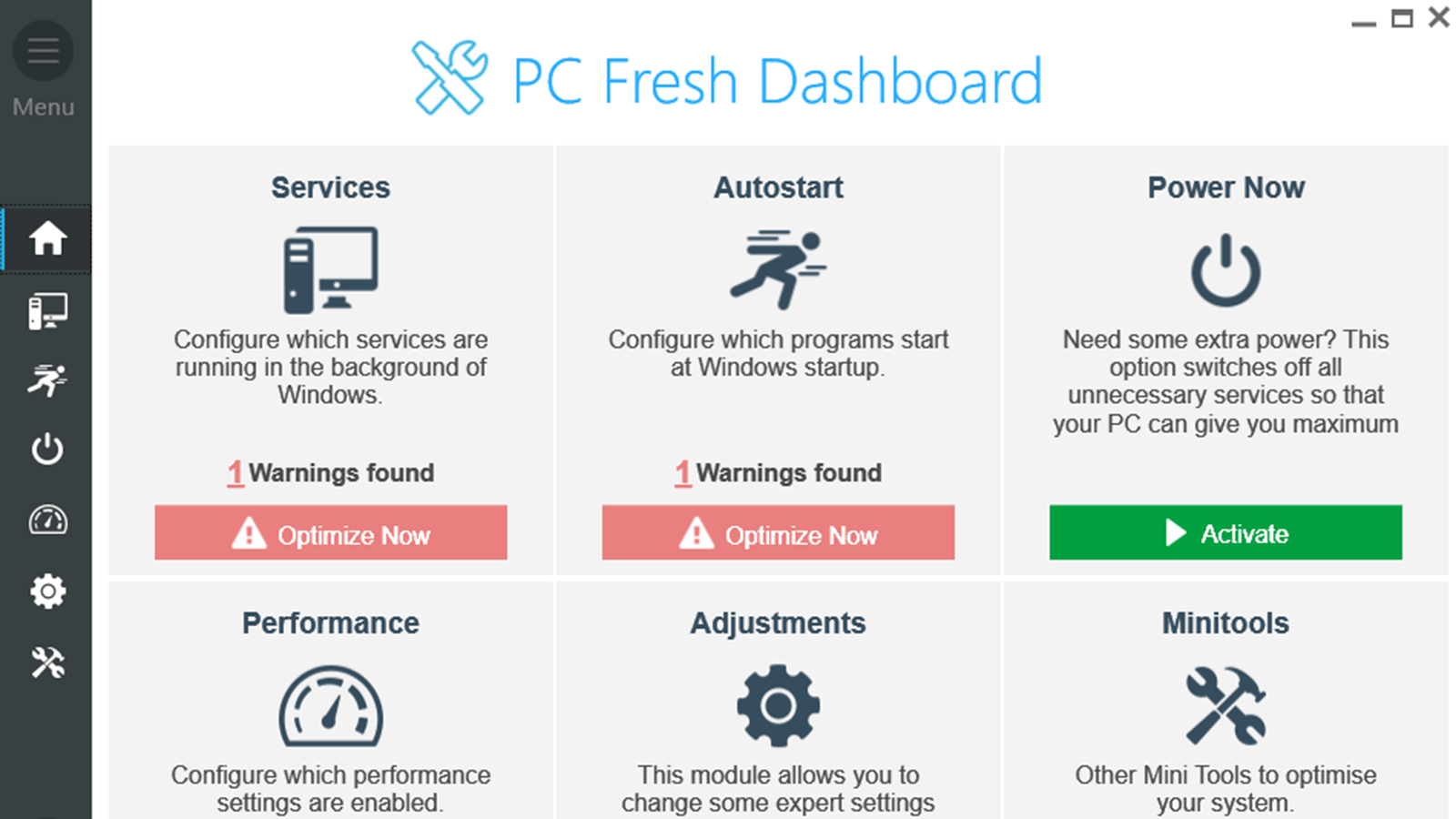 Abelssoft PC Fresh Screenshot
