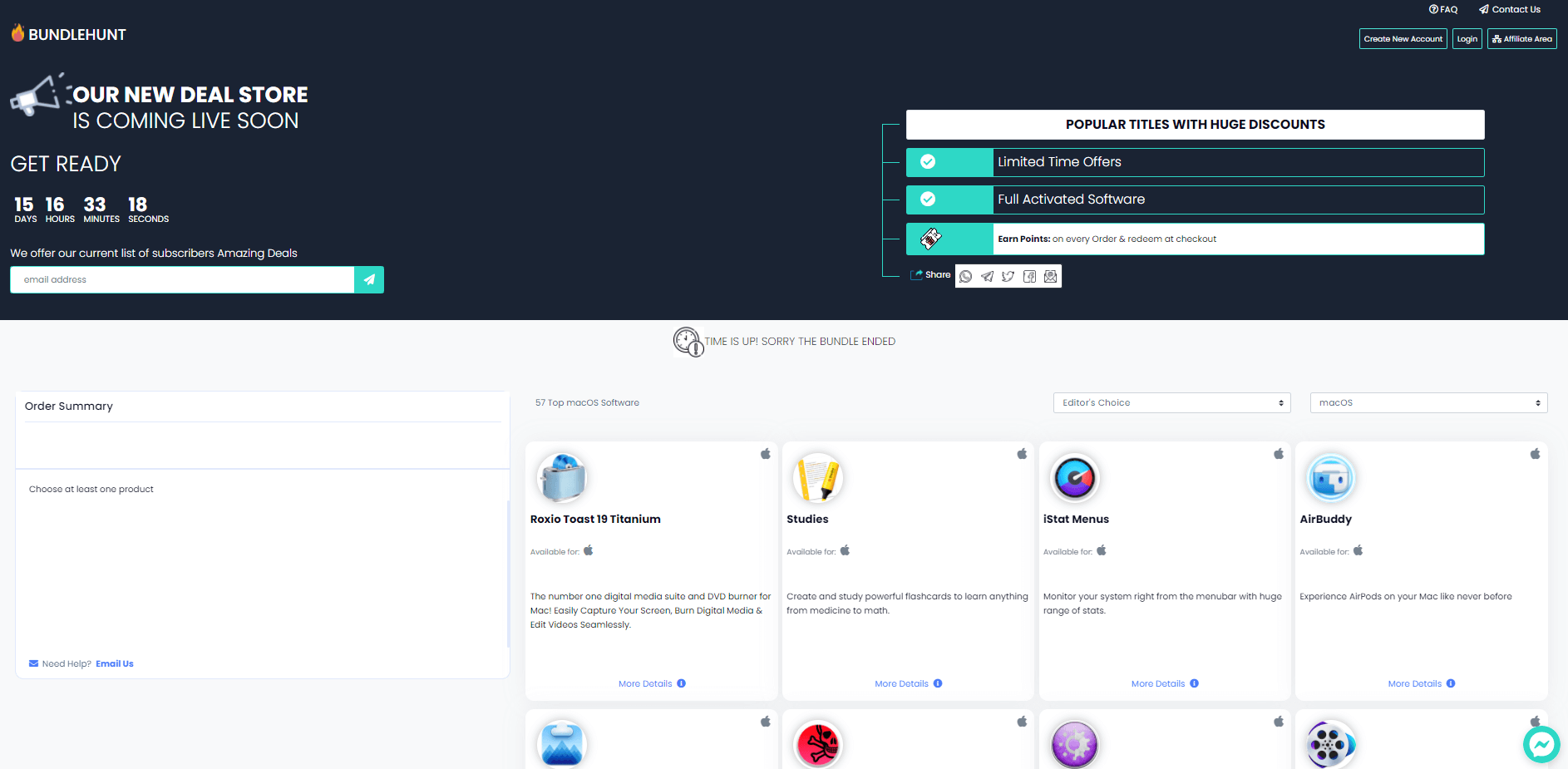 BundleHunt Screenshot