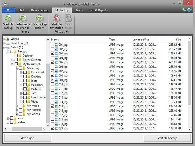 Laplink DiskImage Screenshot