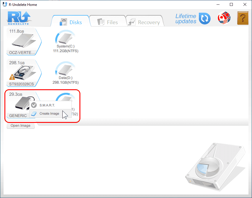 R-Undelete Screenshot